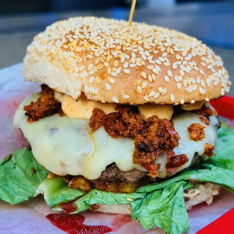 Ramirez Burger at Socceria