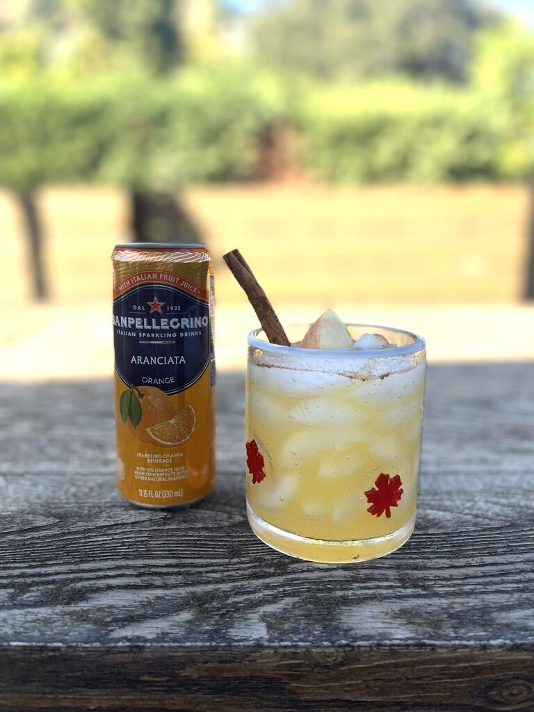 Autumn Citrus and Spice Spritz