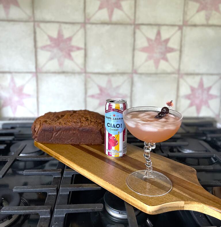 Spiced Maple Manhattan Spritz