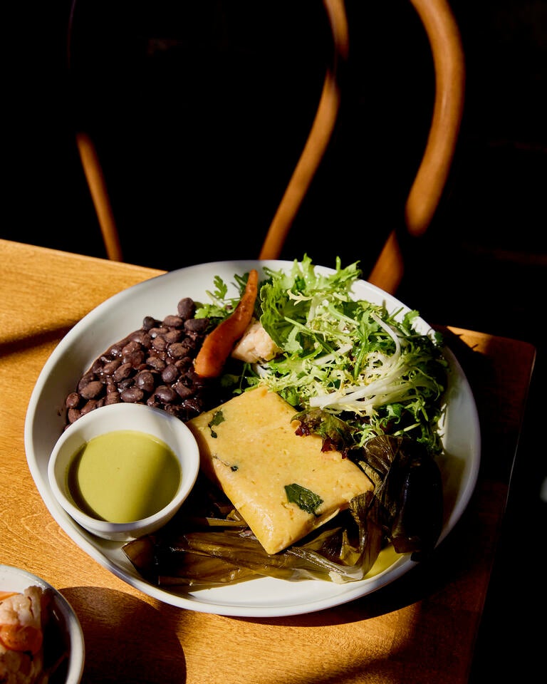Carrot Tamal from Café Bolita