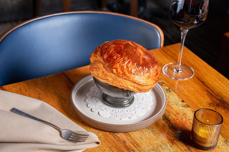 Prawn Pot Pie at Confidant