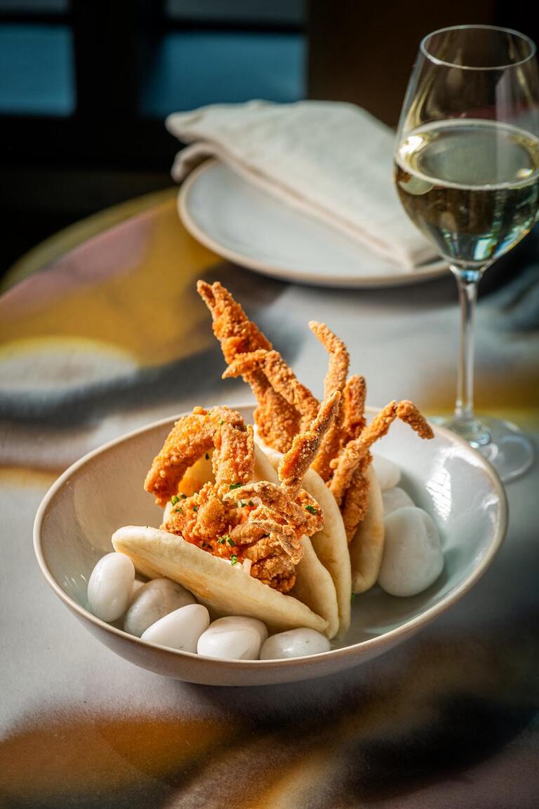 Soft Shell Crab Bao Buns from Fish Shop