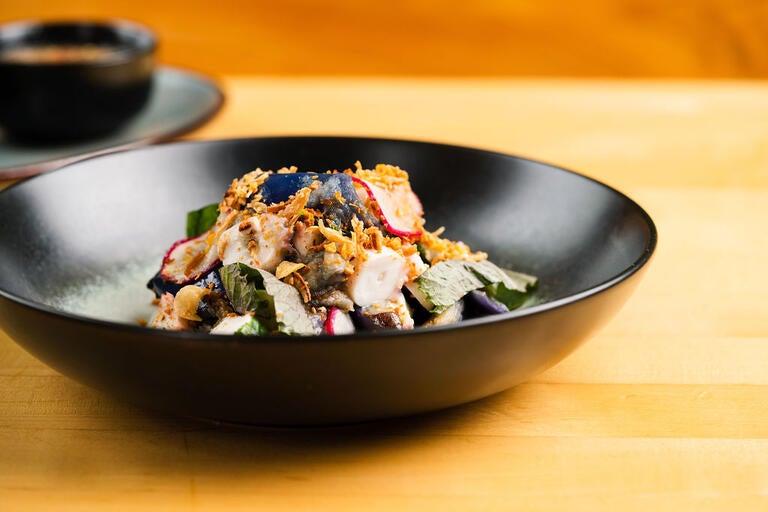Eggplant Salad at HaiSous