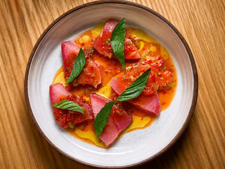 Hamachi Crudo from Banshee