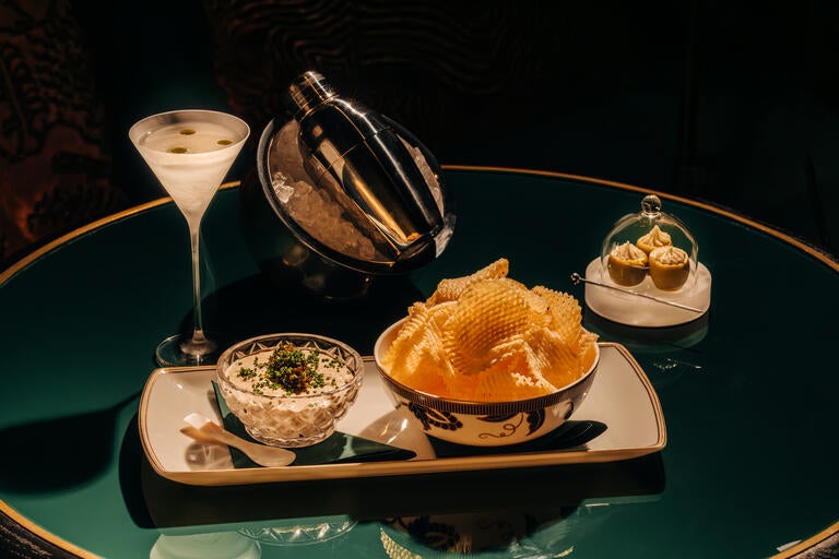 Chips &amp; Dip at Kitty's Cosmopolitan Club