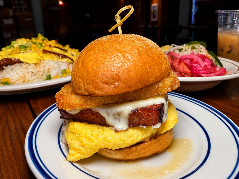 Breakfast Sandwich at Manong