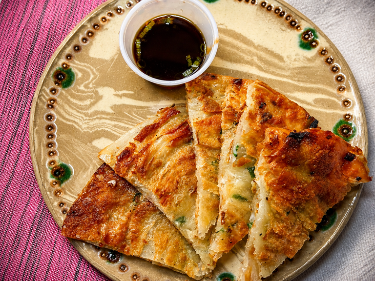 Scallion Pancakes from South Sichuan