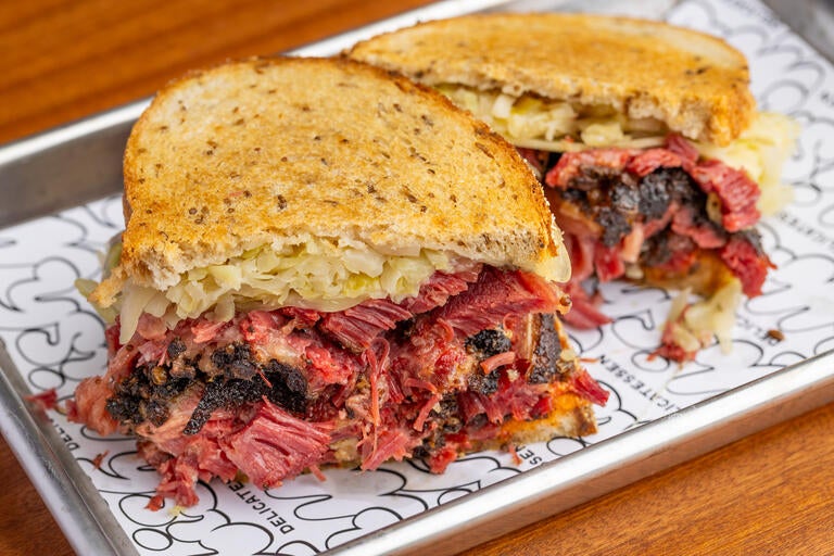 The Pastrami Reuben at Mish Deli