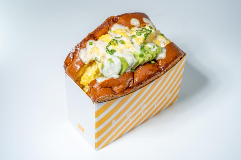 Egg Avo Sandwich at Egg Tuck