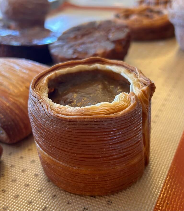 Le Flan Vanille at Guillotine Bakery