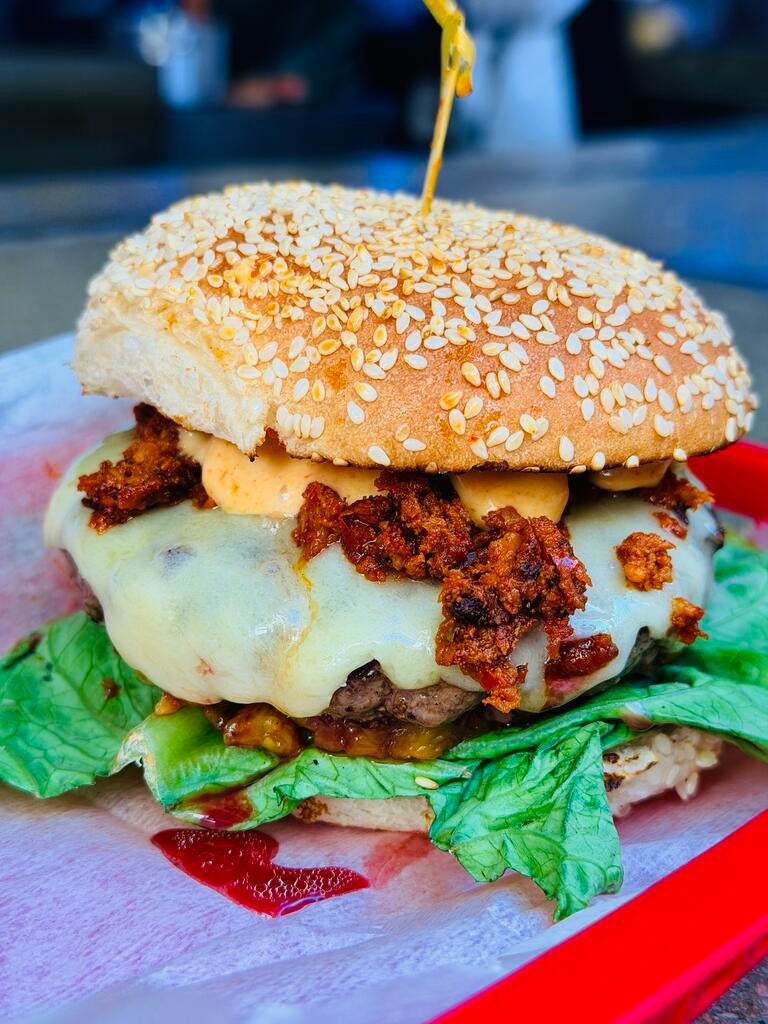 Ramirez Burger at Socceria