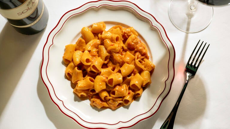 Spicy Rigatoni at Carbone
