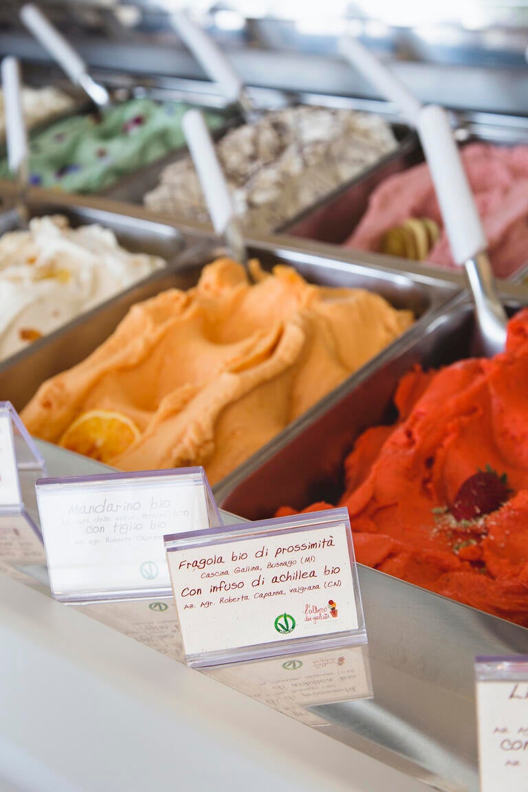 Gelato at L'Albero dei Gelati