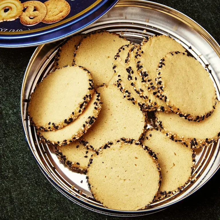 Toasted Sesame Shortbread 1