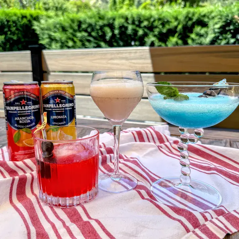 Red, White, and Blue Cocktails