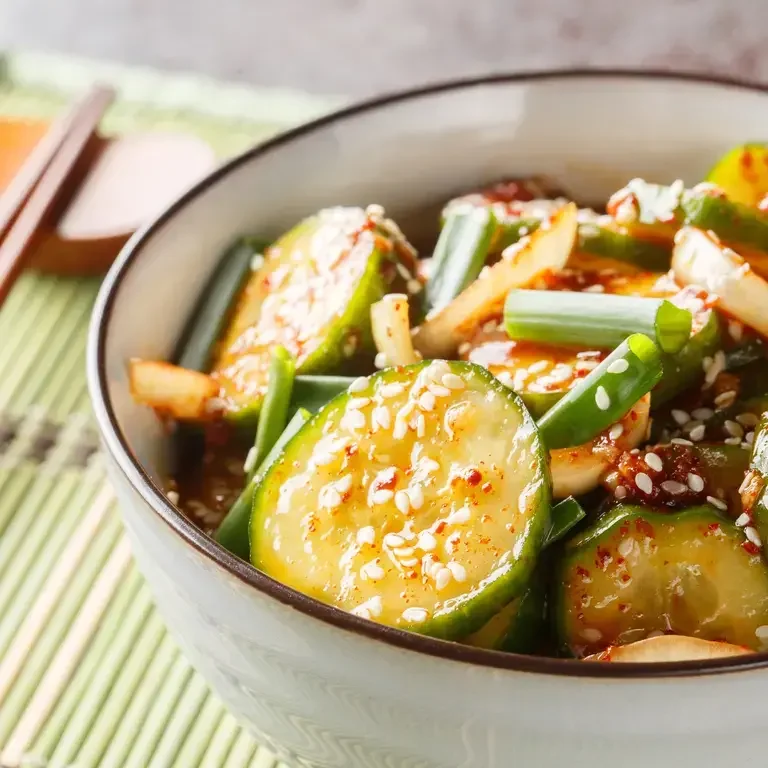 korean cucumber salad - Fine Dining Lovers
