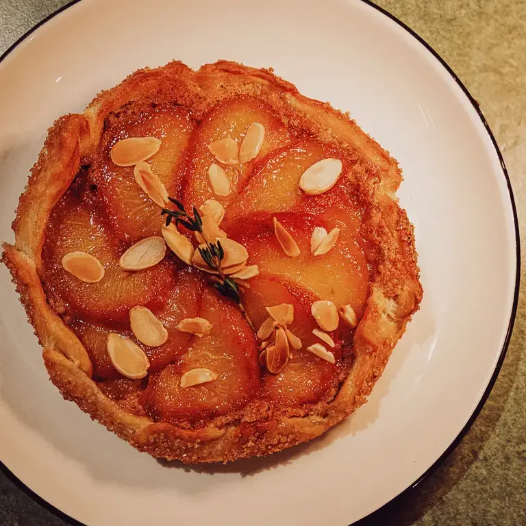 Peach Crostata