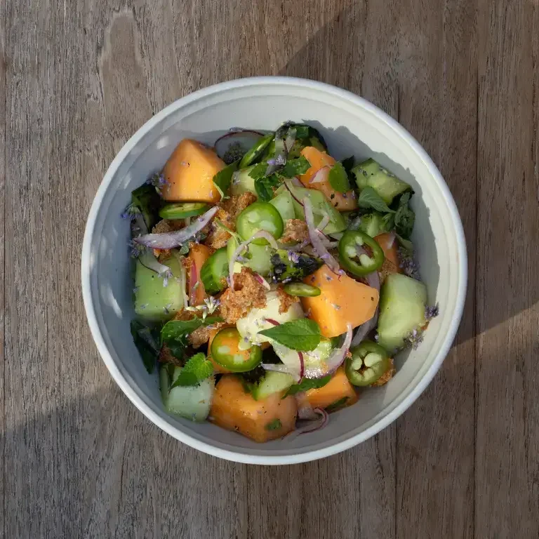 Melon Panzanella