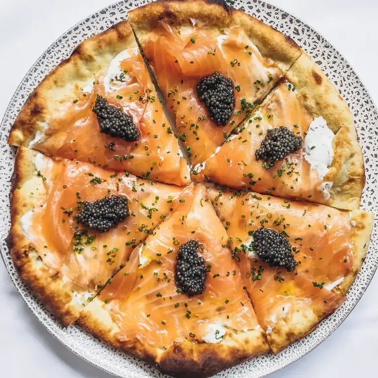 Wolfgang Puck Smoked Salmon Pizza