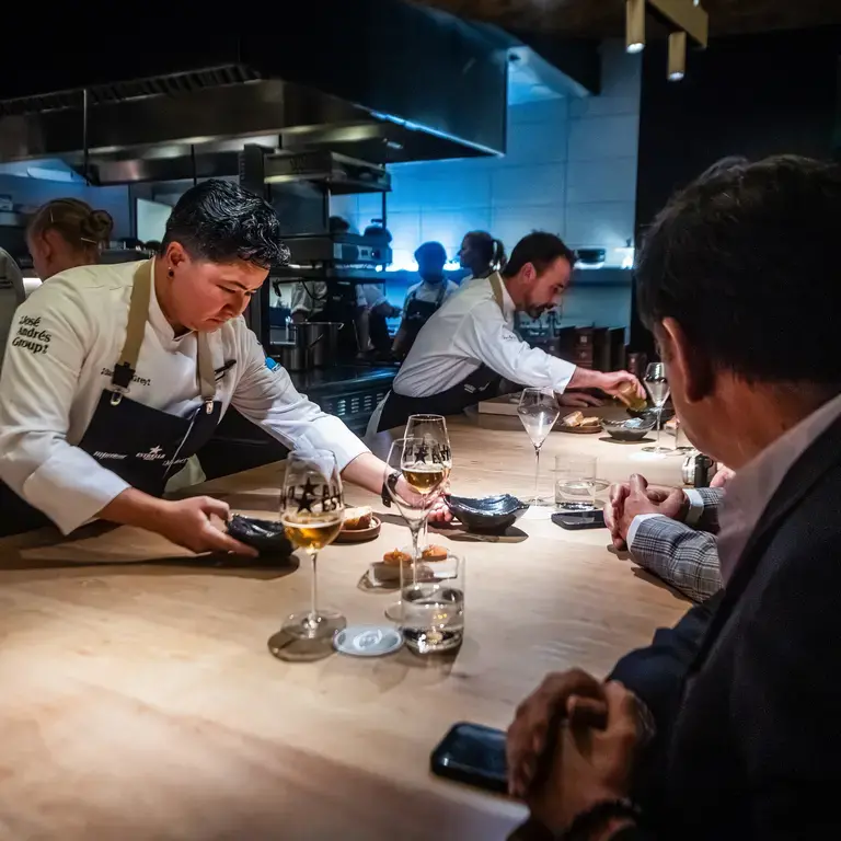 mini bar and Disfrutar Collaboration