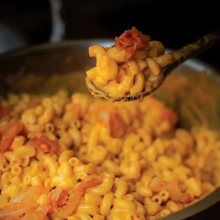 Kimchi Mac N Cheese