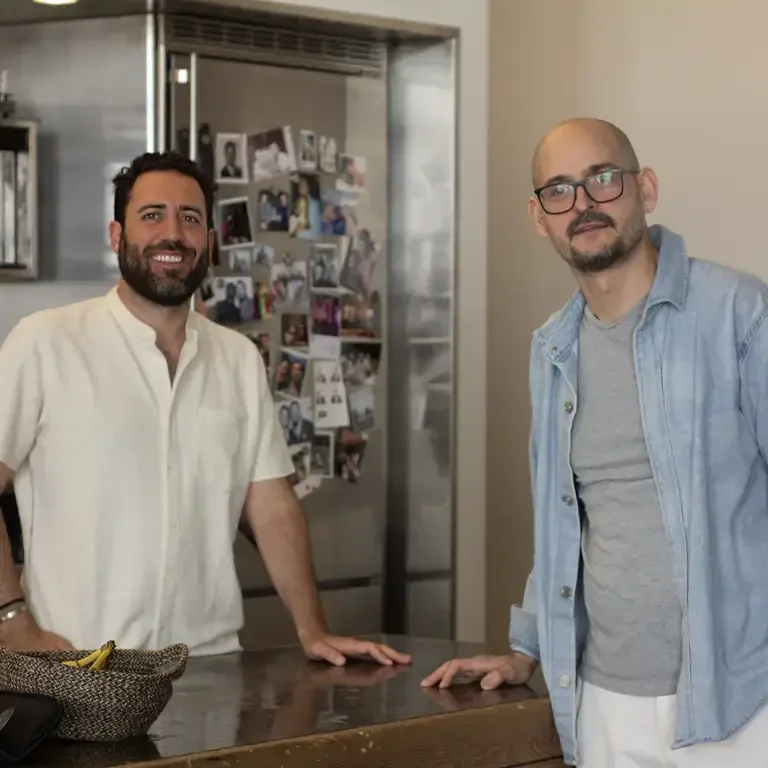 Gabriel Ornelas with Aitor Zabala