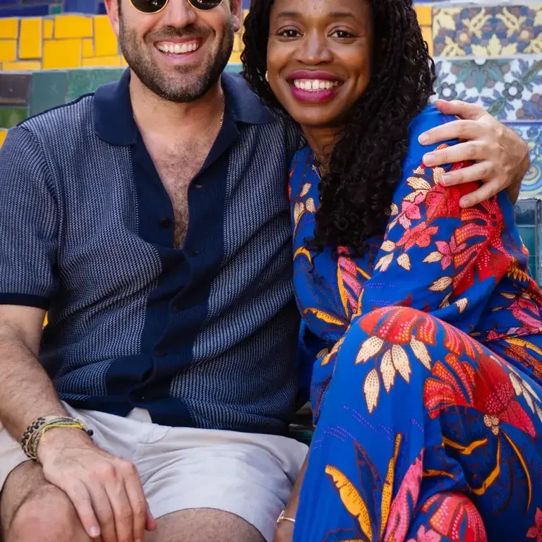 Gabriel Ornelas with Jamila Robinson