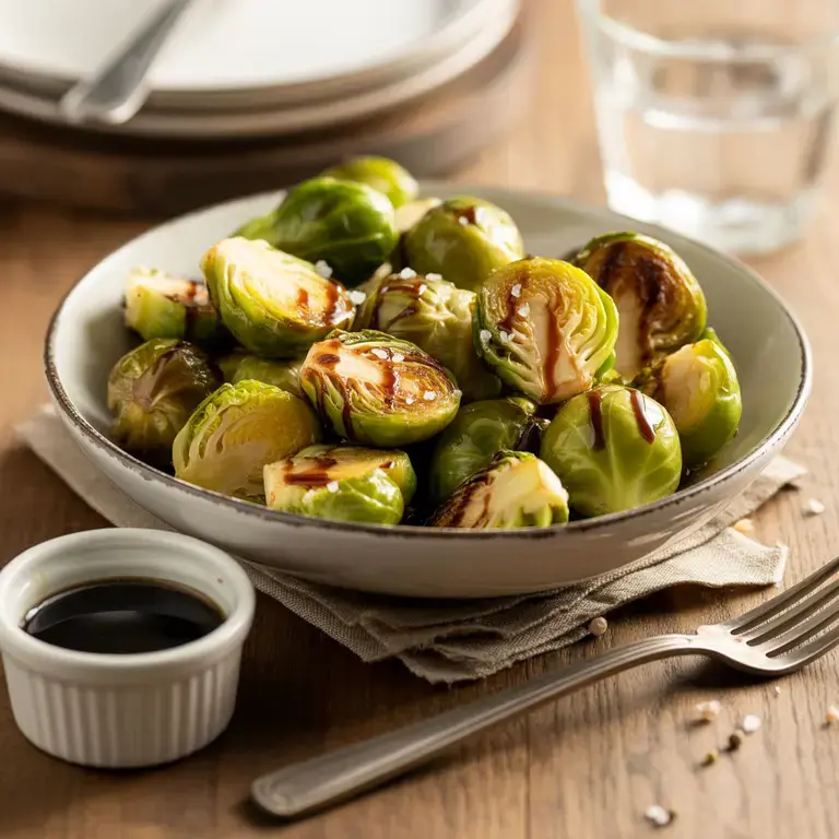 balsamic brussel sprouts - Fine Dining Lovers