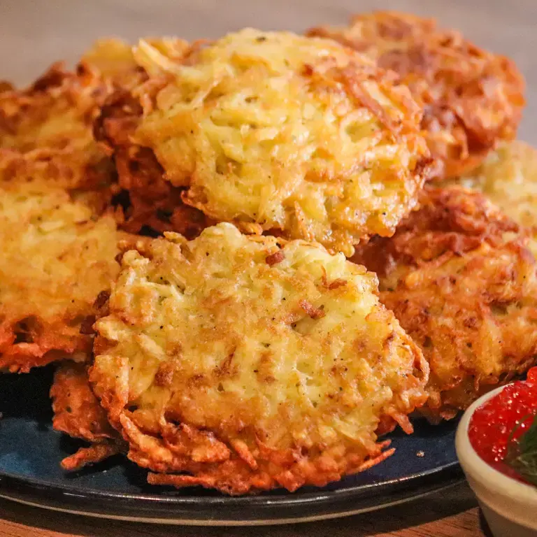 Gluten Free Chickpea Latkes