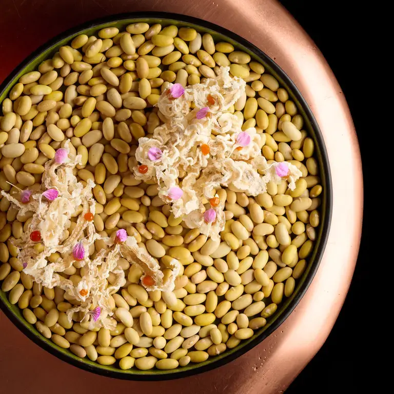 Puffed Pig's Ear Lattice