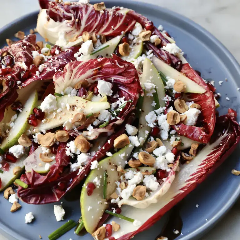 Winter Salad With Pomegranate Vinaigrette