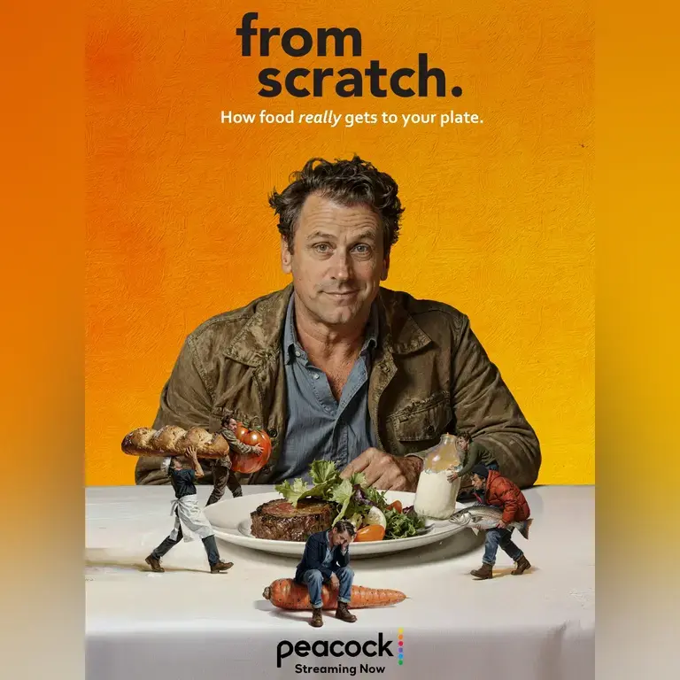 David Moscow Brings From Scratch to Peacock | Fine Dining Lovers