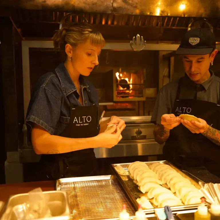 Chef-owners Juana Castellanos and Esteban Klenzi