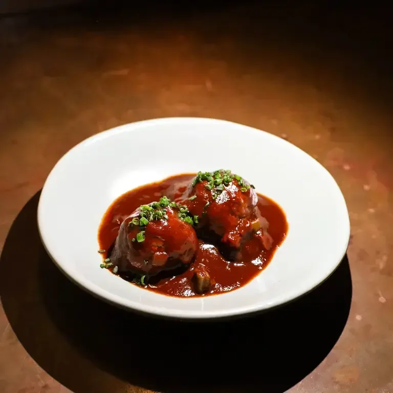 Duck Meatballs at Broken Spanish