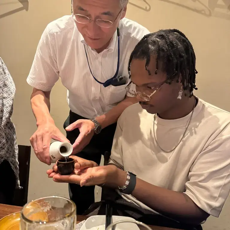 Jamaar Julal Training in Japan