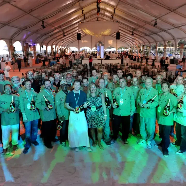 Bobby Flay with Burger Bash and Chefs in 2011