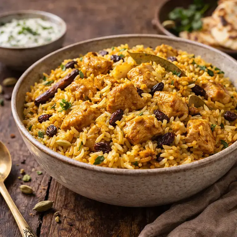 chicken biryani - Fine Dining Lovers
