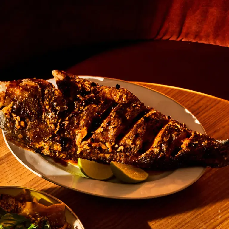 Fried Black Bass With Sweet and Sour Sauce