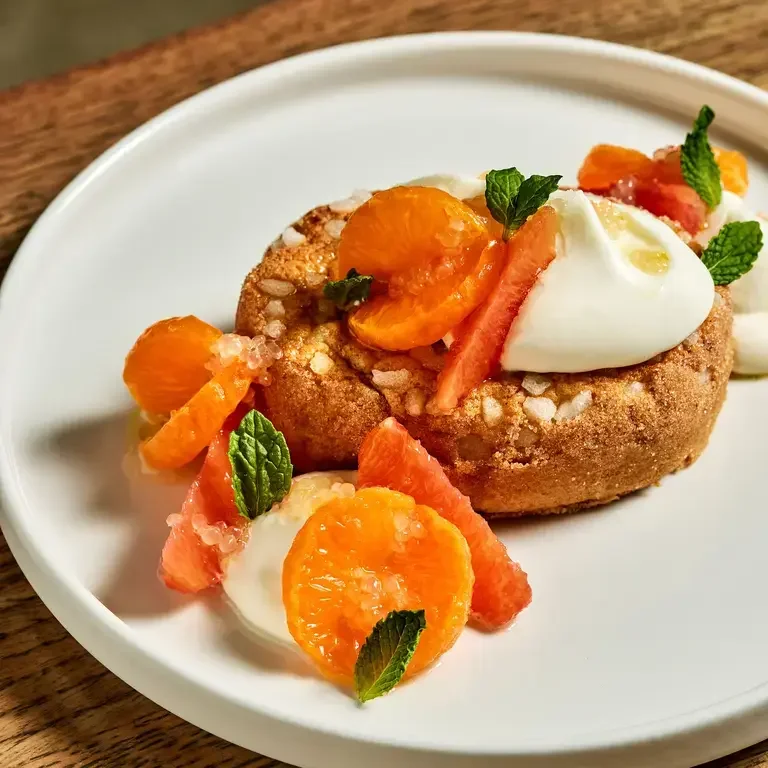 Zaytinya Olive Oil Cake With Clementines
