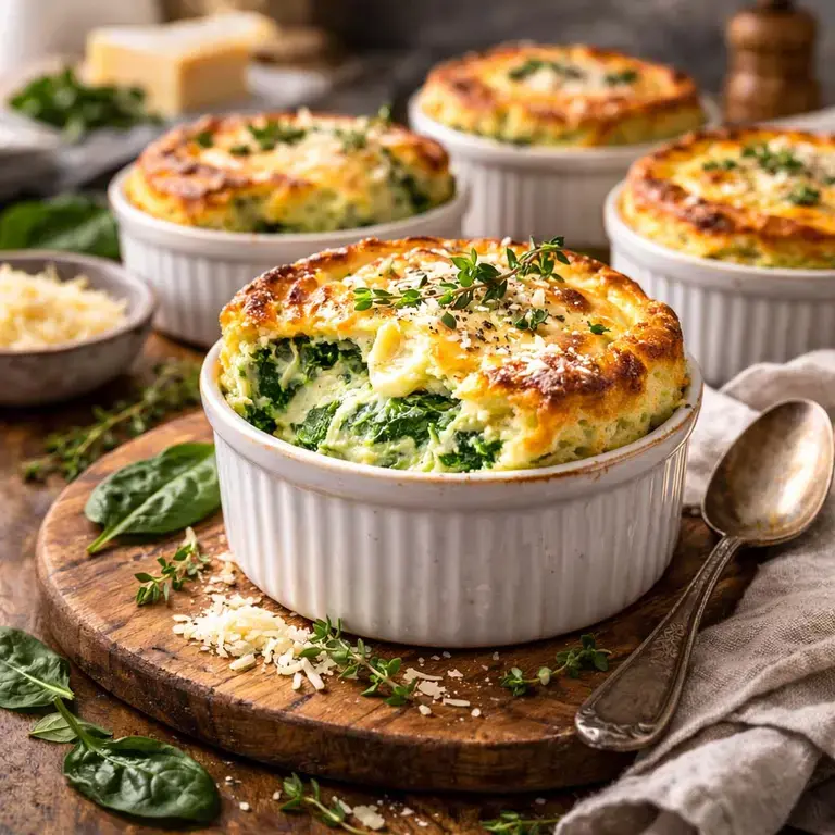spinach souffle - Fine Dining Lovers