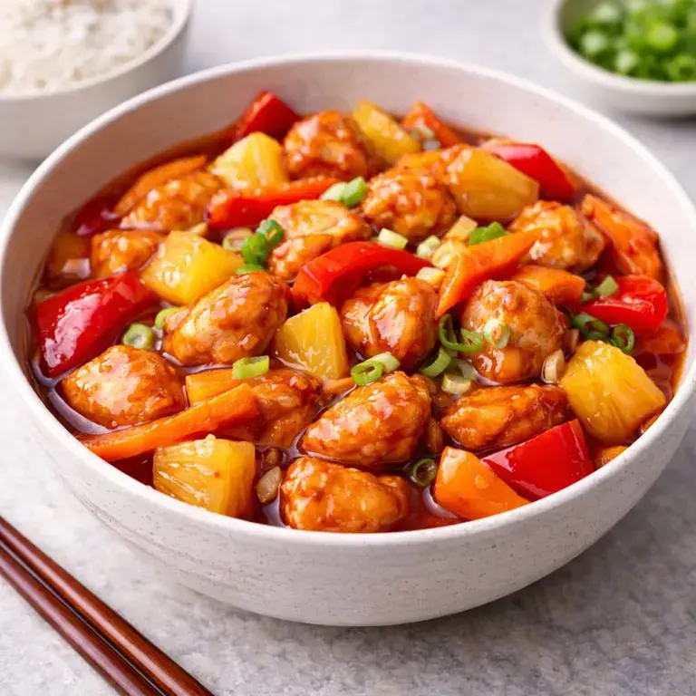 sweet and sour chicken - Fine Dining Lovers