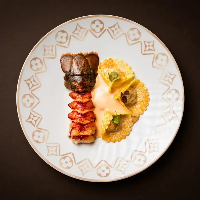 Lobster at Café Louis Vuitton