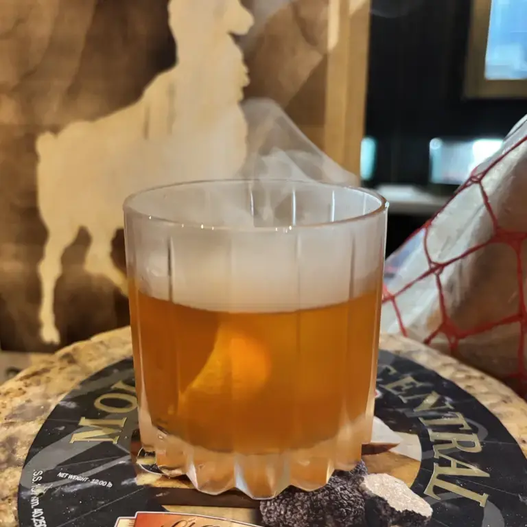 Wagyu Fat Washed Old Fashioned at Baha Mar