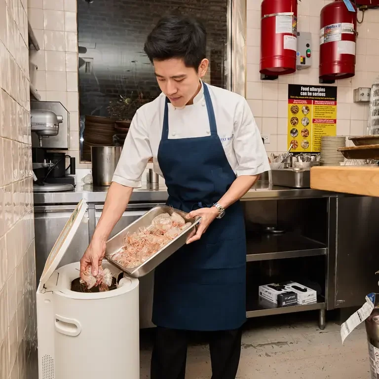 Mill Composting at Bangkok Supper Club
