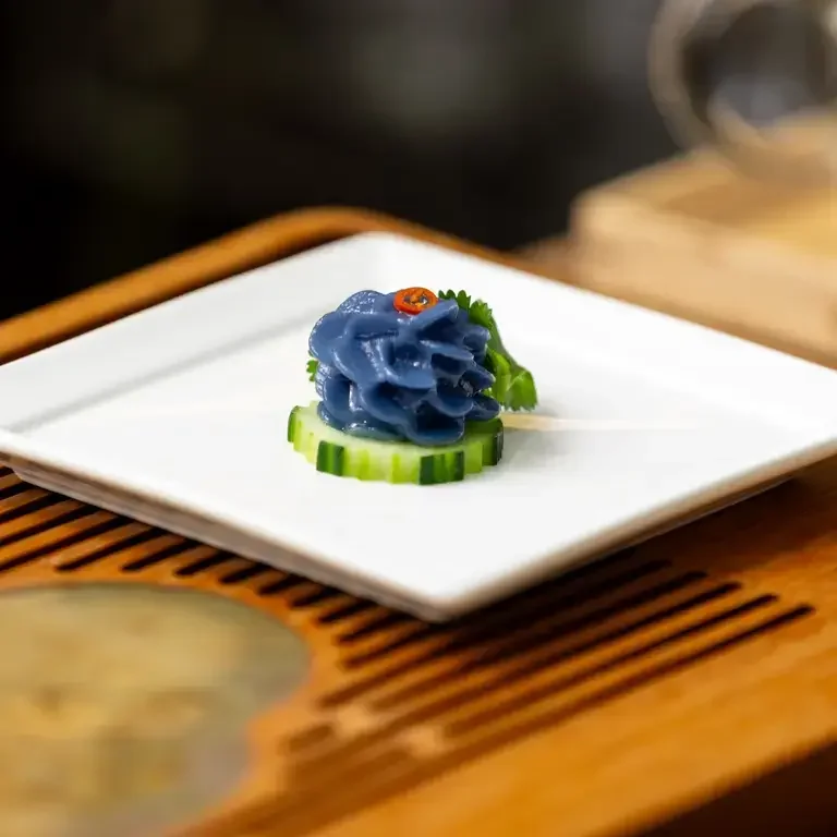 Dishes at Thai collab