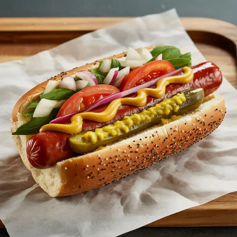 chicago style hot dog - Fine Dining Lovers