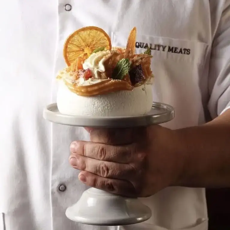 Quality Meats Orange Creamsicle Pavlova