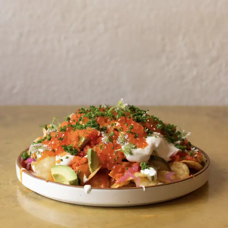 Caviar Nachos