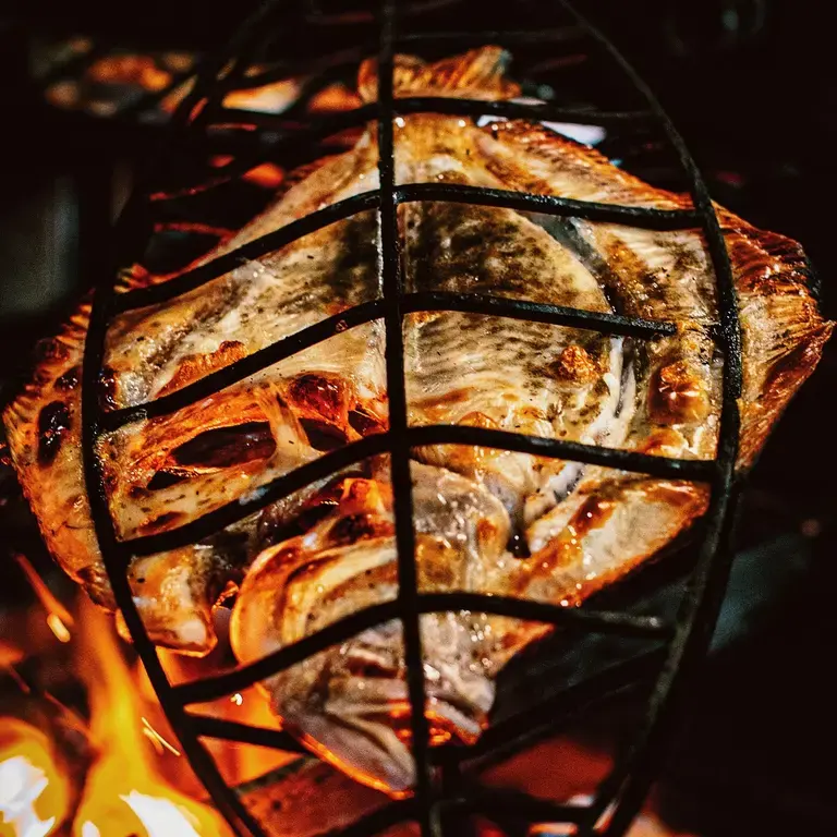 Turbot Over Flames