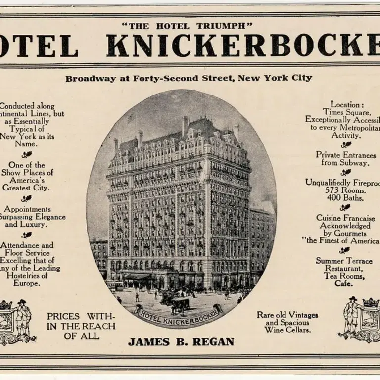The Knickerbocker Hotel